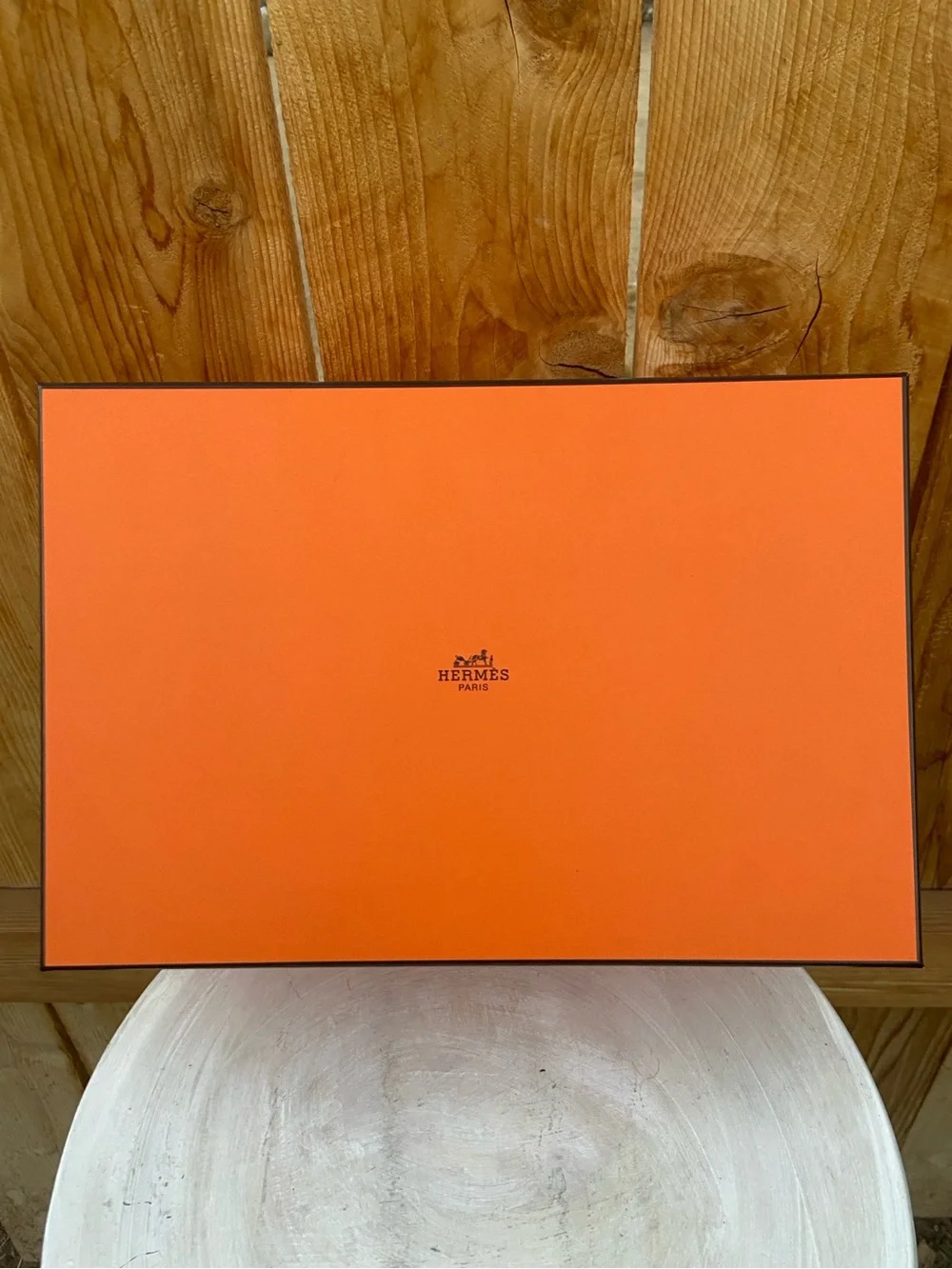Hermes Orange Box Luxury Storage Gift Box
